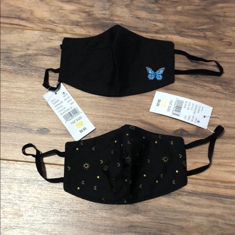 two face masks NWT